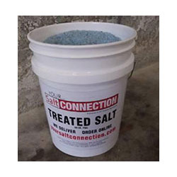 Image of a Pail of Treated Salt